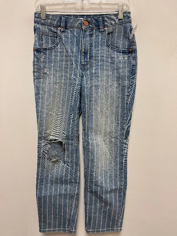 women's denim jeans for a night outJeans Straight By Lc Lauren Conrad In Striped Pattern, Size: 2