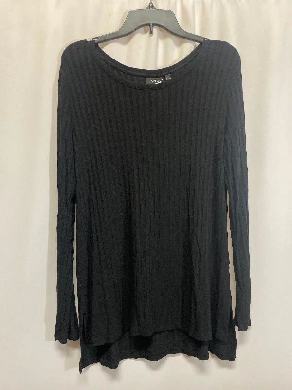 women's tops for those who want to create stylish and put-together outfits without spending a fortuneTop Long Sleeve By Apt 9 In Black, Size: M