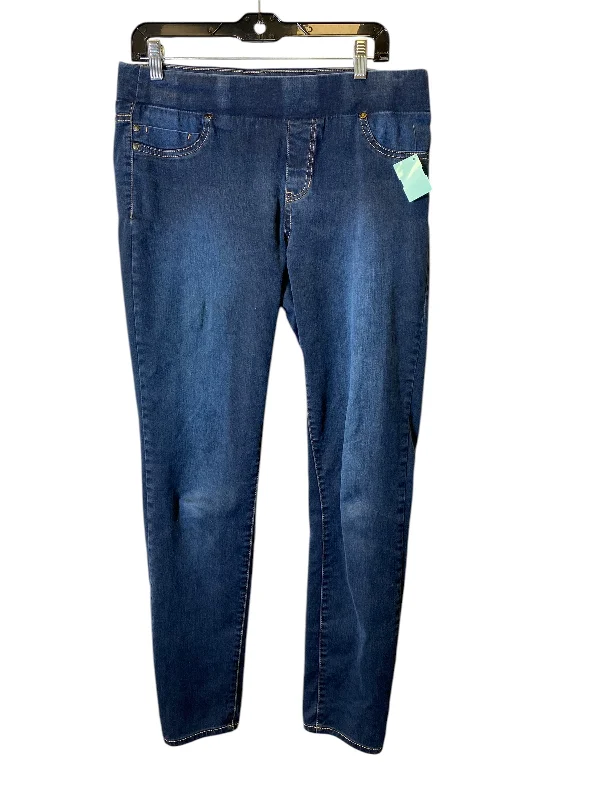 women's denim jeans with contrasting stitchingJeans Straight By Cmc In Blue Denim, Size: 10