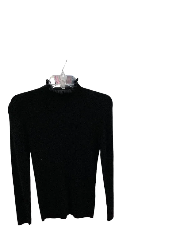 women's tops for statement-making outfitsTop Long Sleeve By Frame In Black, Size: L