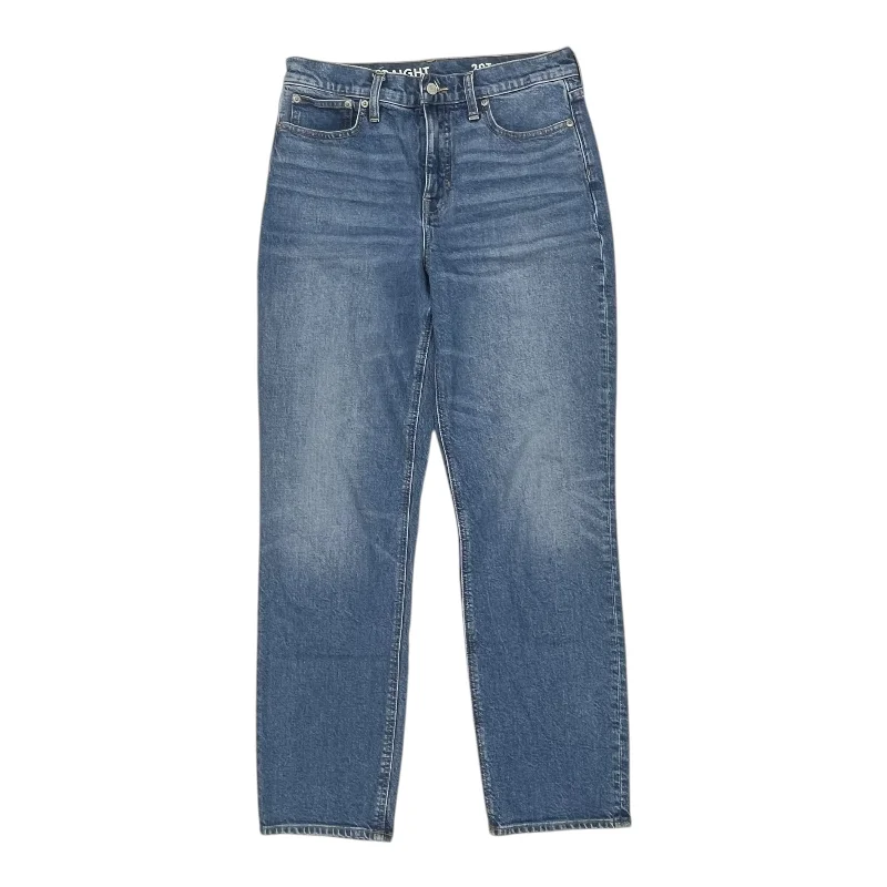 women's denim jeans for a stylish outfitJeans Straight By J. Crew In Blue Denim, Size:8L