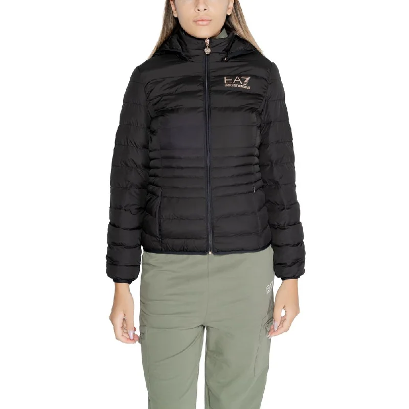 women's coats with cinched waistsEA7 Emporio Armani  Polyester Jackets & Women's Coat