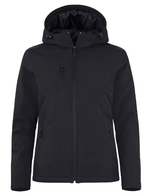 cozy women's coatsWomen's Equinox Insulated Softshell Jacket In Black