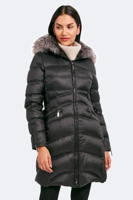 women's trench coatsCloe - FUR