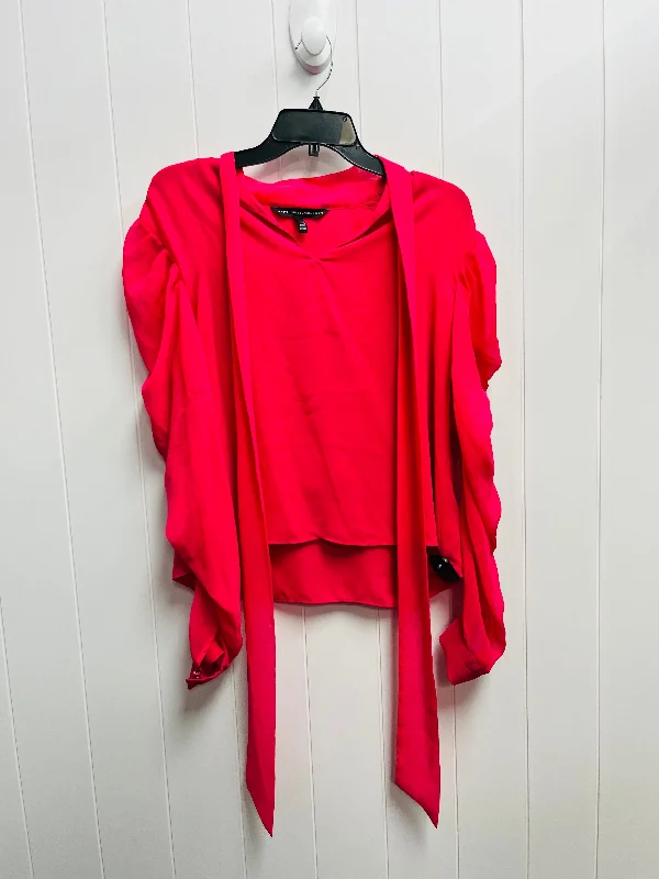 women's tops for everyday eleganceTop Long Sleeve By White House Black Market In Pink, Size: S