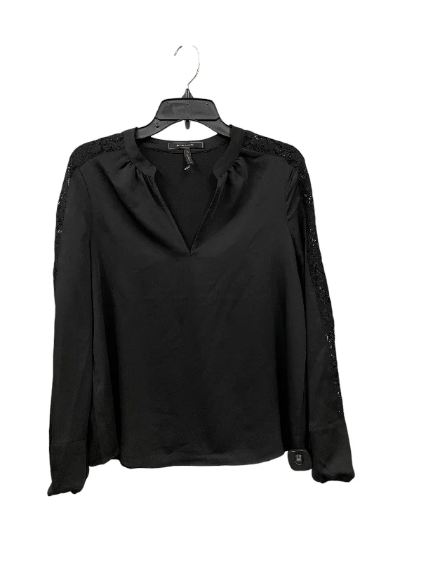 women's tops for relaxed weekendsTop Long Sleeve By Bcbgmaxazria In Black, Size: S