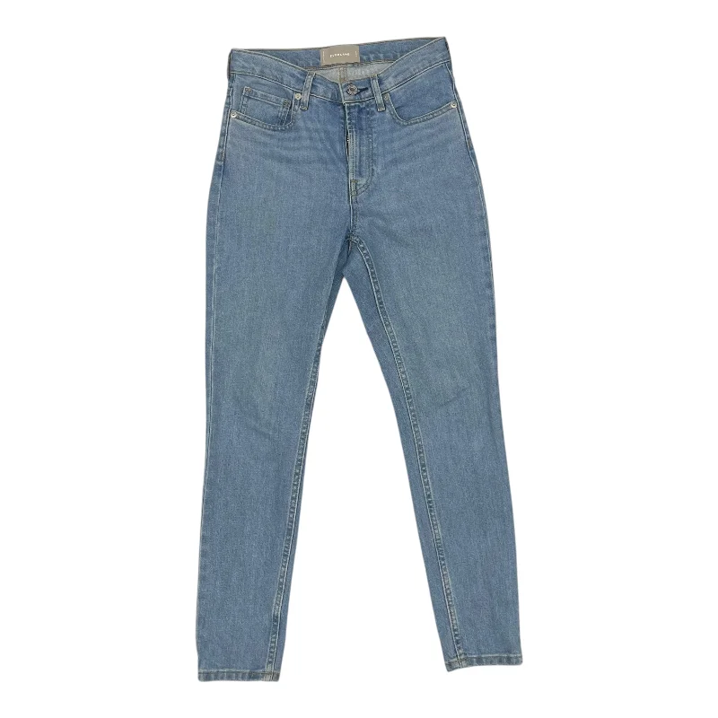 women's skinny denim jeansJeans Skinny By Everlane In Blue Denim, Size:2