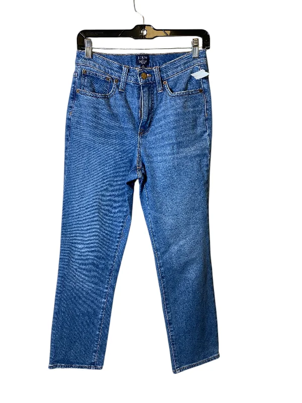 women's denim jeans with functional pocketsJeans Straight By J. Crew In Blue, Size: 2