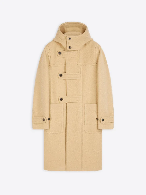 women's coats for casual FridaysWool duffle coat