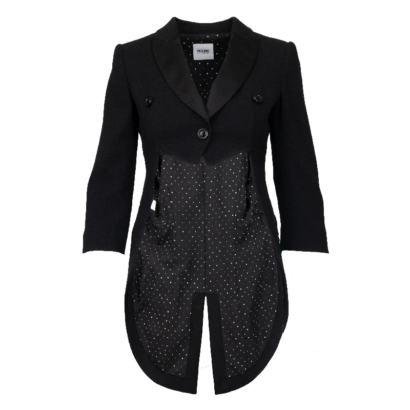 women's coats for ice skatingMoschino Cheap and Chic Cropped Tailcoat - '00s