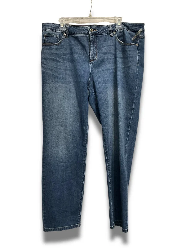 women's denim jeans for a day at the beachJeans Straight By Liz Claiborne In Blue, Size: 16