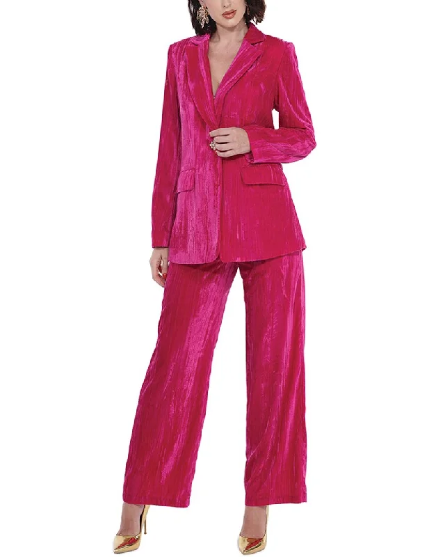 Love The Queen 2pc Blazer & Pant Set