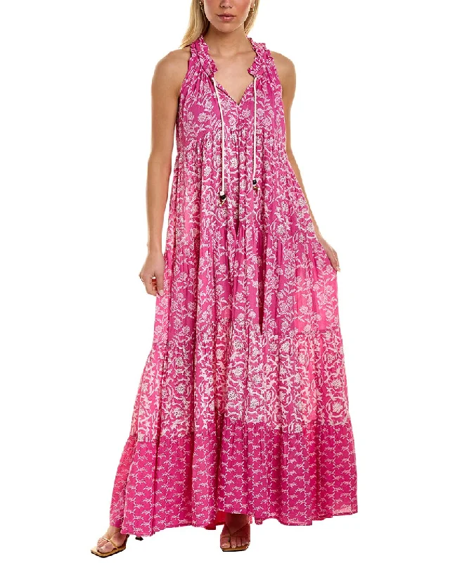 women's cinched-waist dressesRo’s Garden Sofia Maxi Dress