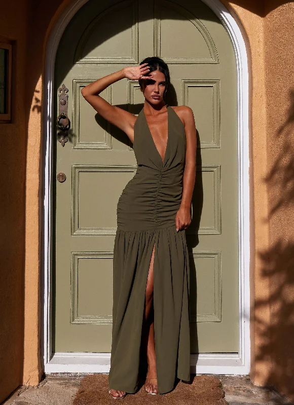 Casual Chic DressTruly In Love Maxi Dress - Khaki