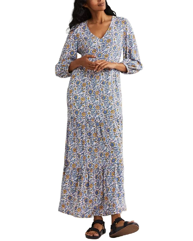 Shift DressBoden Blouson Sleeve Maxi Dress