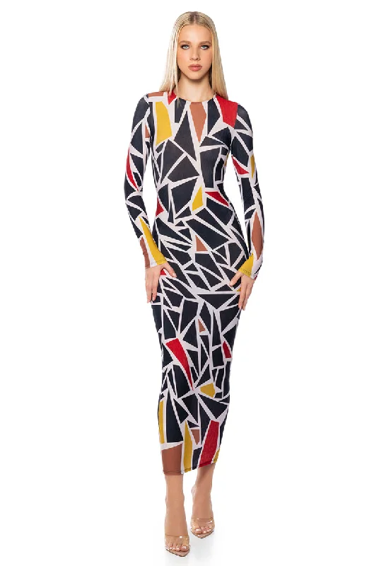 women's bodycon dressesNOAH LONG SLEEVE MAXI DRESS