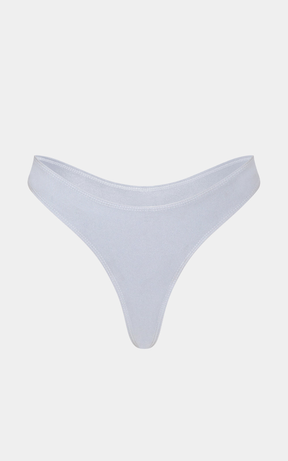 Ruffled Female SwimwearJamie Bottom Silver