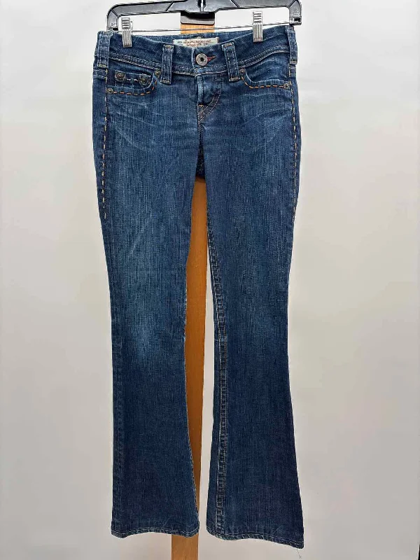 women's skinny pants1921 Women's Size 0 Blue Solid Jeans