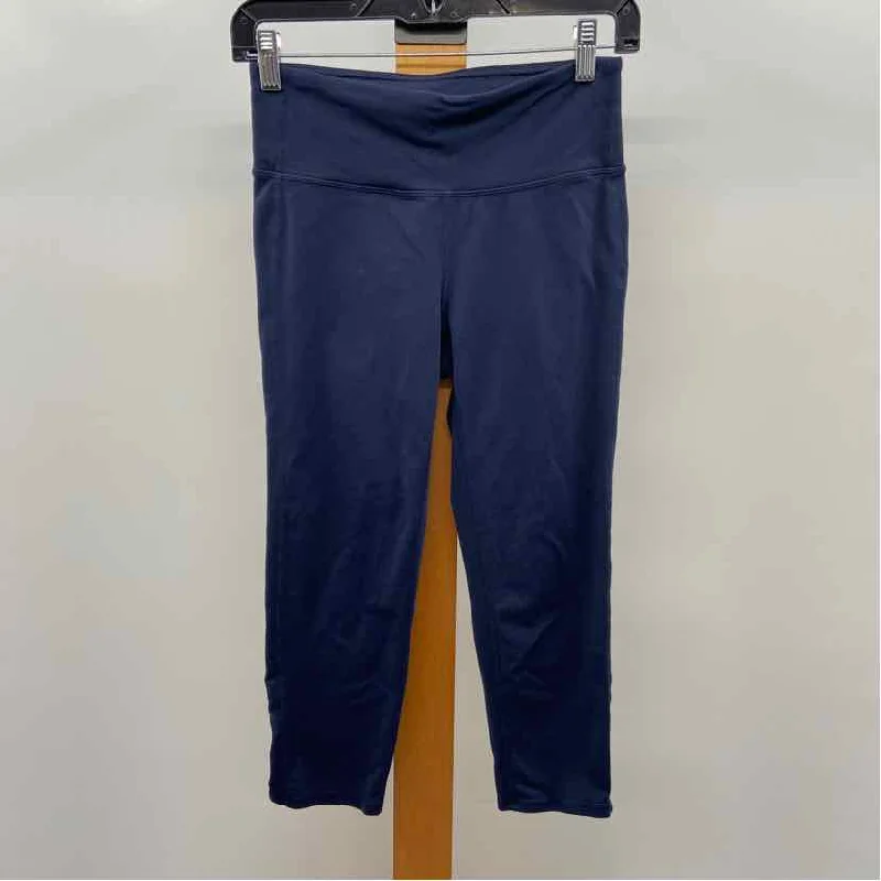 women's high-slung pantsAthleta Women's Size S Navy Solid Pants