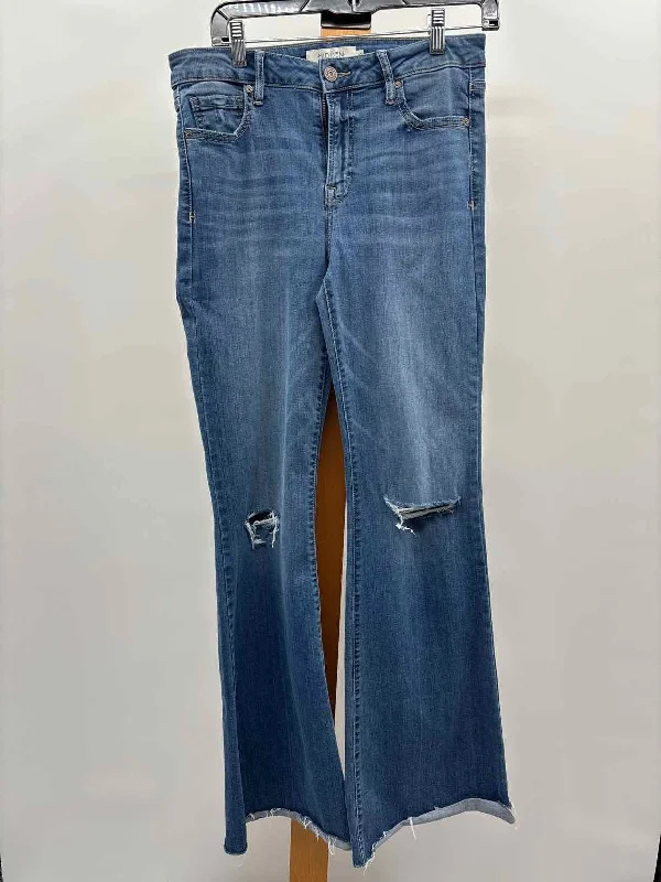 women's cycling pantsHidden Women's Size 10 Blue Distressed Jeans