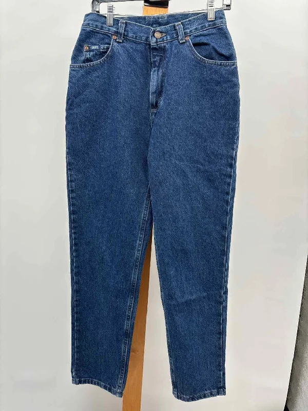 women's patched pantsLee Women's Size 10 Denim Solid Jeans