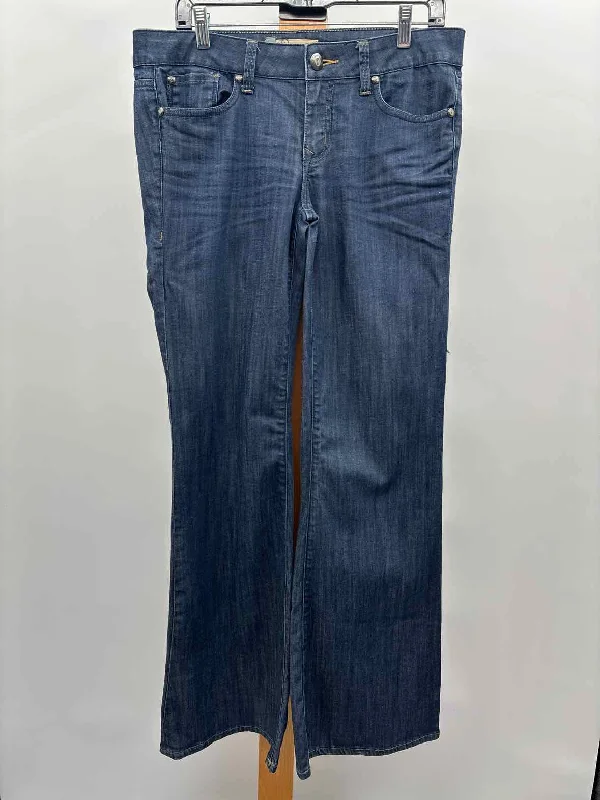 women's fall pantsLevel 99 Women's Size 8 Blue Solid Pants