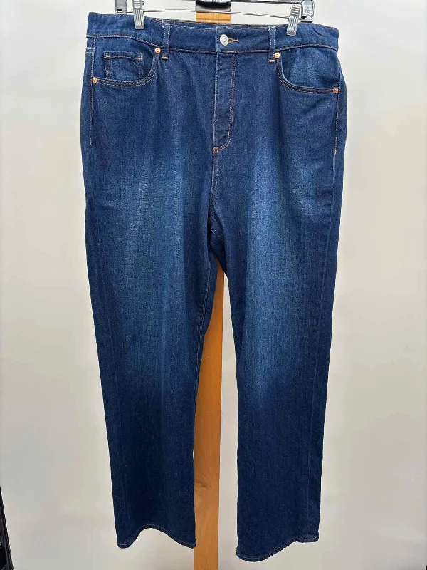 women's bootcut pantsLoft Women's Size 12 Denim Solid Jeans