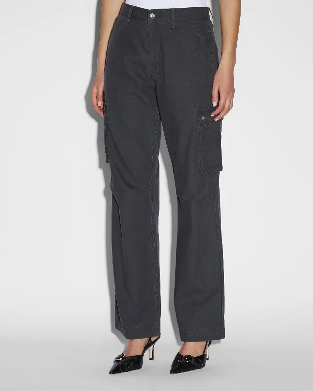 women's ankle-length pantsSQUAD CARGO CHARCOAL