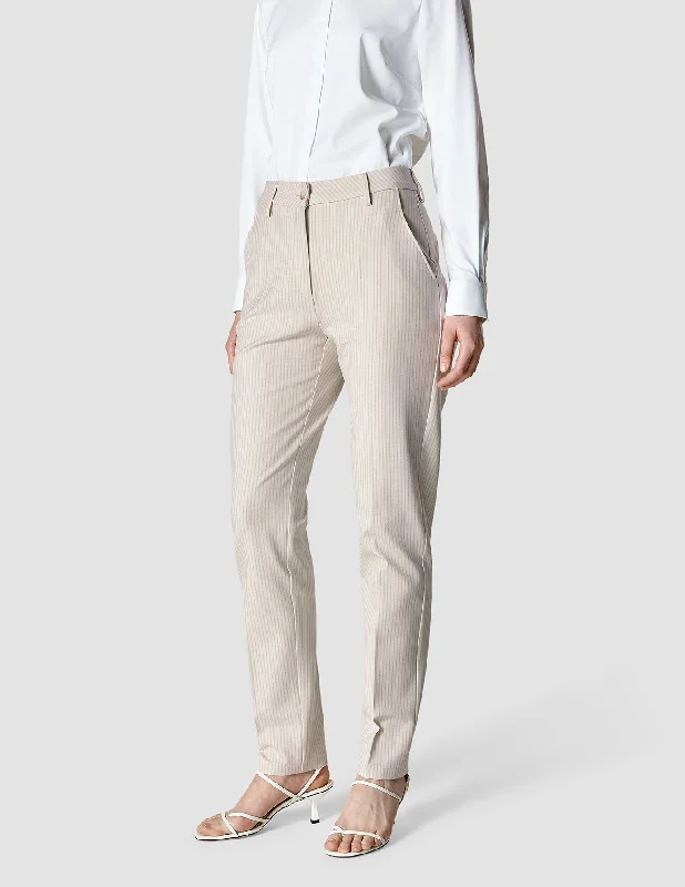 women's nursing pantsEssential Pants Tapered Cream Latte