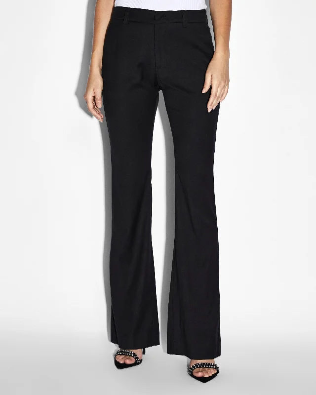 women's trendy pantsZODIAC PANT BLACK