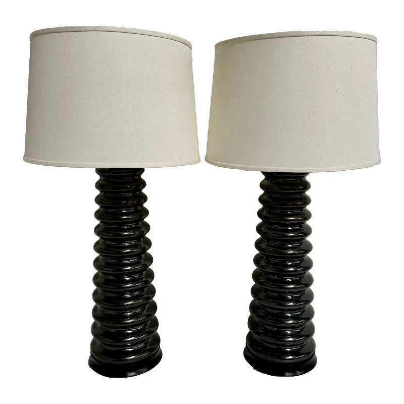 Statement DressPair of Ceramic Table Lamps