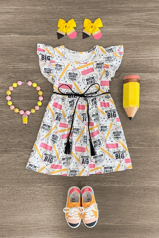 women's easy-to-wear dressesPaper & Pencil Doodle Dress