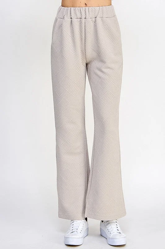 women's ethical fashion dressesMy Heart Textured Oatmeal Flares