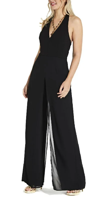 women's boho jumpsuitsAdrianna Papell AP1E205170 Formal Chiffon Jumpsuit