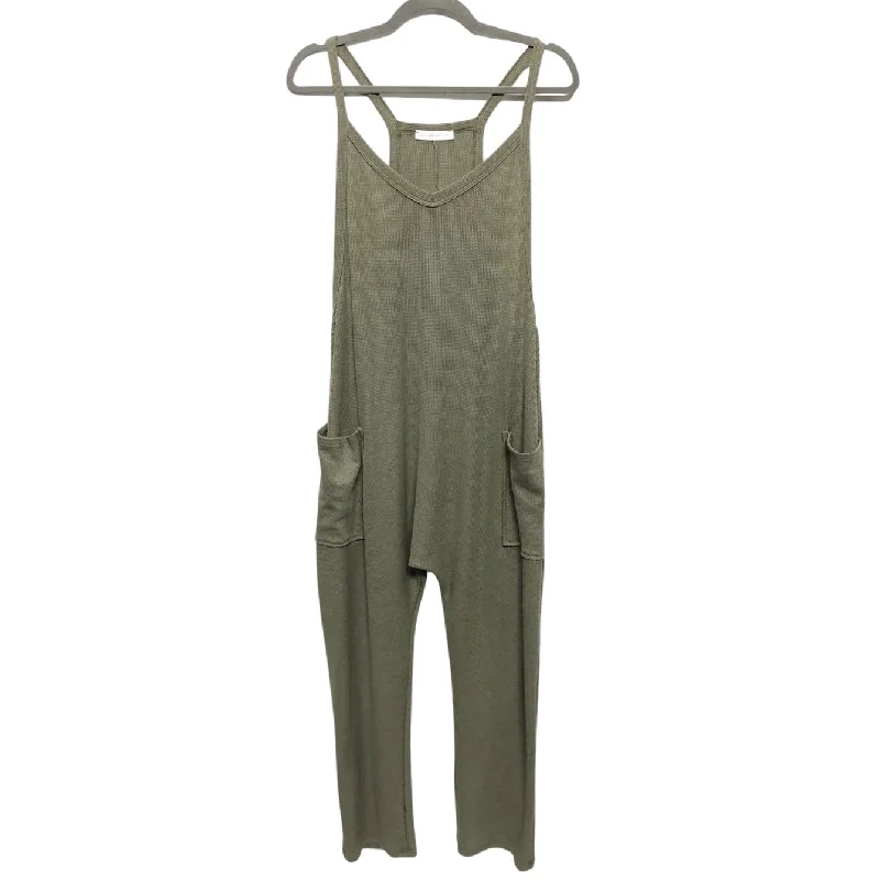 women's jumpsuits with belt loopsJumpsuit By Ces Femme In Green, Size: M