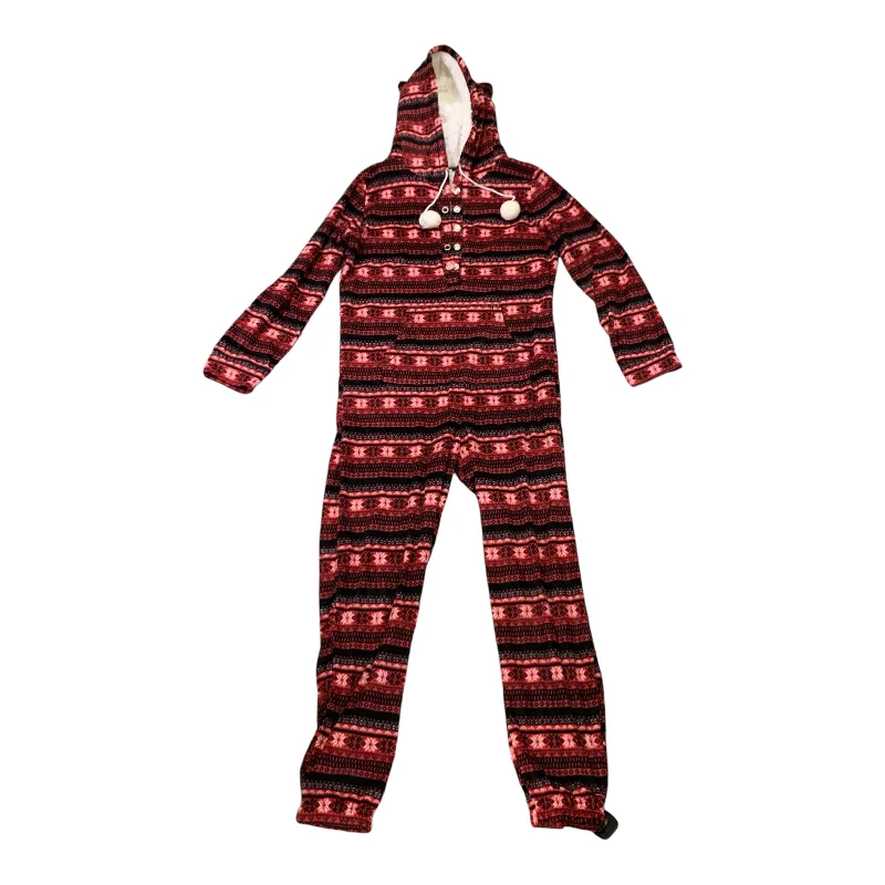 women's jumpsuits for statement fashionJumpsuit By Kenzie In Black & Red, Size: M