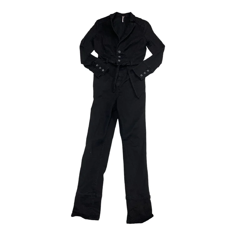 women's fitted jumpsuitsJumpsuit By Free People In Black, Size: 0