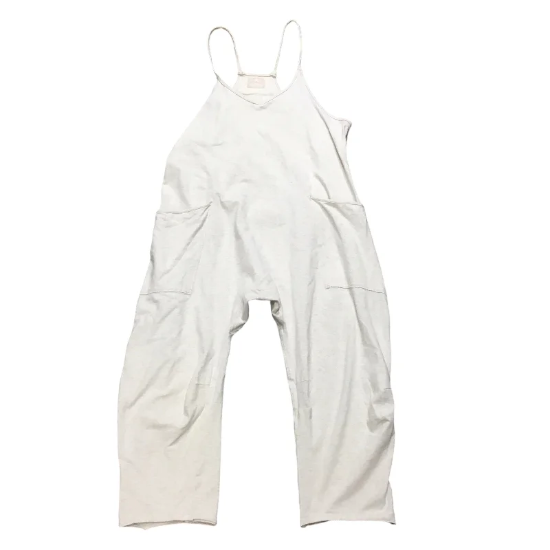 women's jumpsuits with belt loopsJumpsuit By Free People In White, Size: M