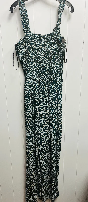 women's jumpsuits with buttonsJumpsuit By Jessica Simpson In Green, Size: Xl