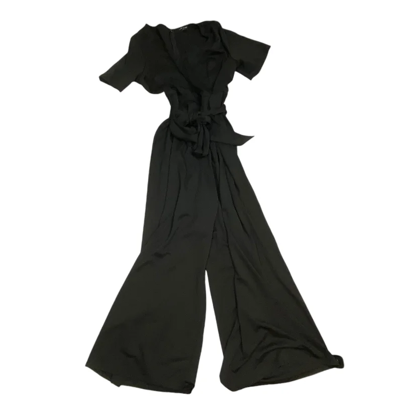 women's jumpsuits with spaghetti strapsJumpsuit By Lane Bryant In Black, Size: 3x