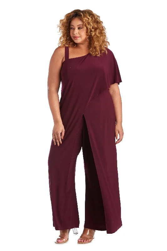 women's jumpsuits for date nightsR&M Richards 3130W Formal Plus Size Jumpsuit