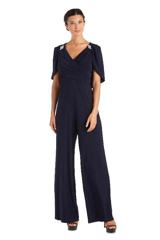 women's jumpsuits for fallR&M Richards 2460 One Piece Jumpsuit