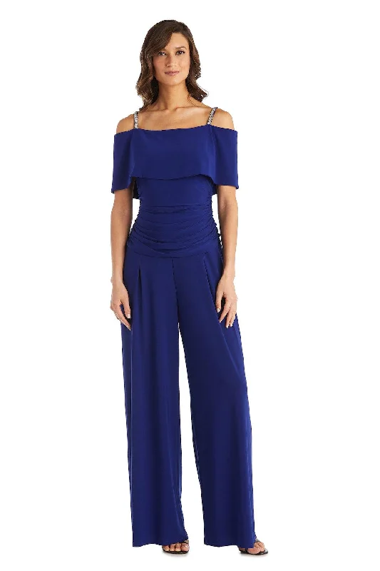 women's jumpsuits for versatile stylingR&M Richards 5982 One Piece Jumpsuit