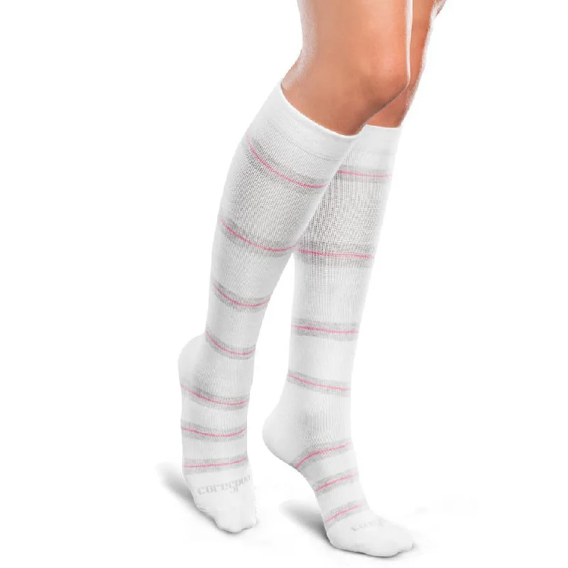 Therafirm® Core-Spun Knee High 10-15 mmHg, Patterned