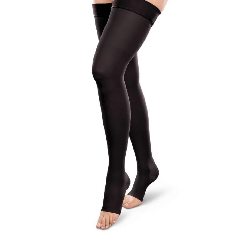 Therafirm® Ease Opaque Thigh High 15-20 mmHg, Open Toe