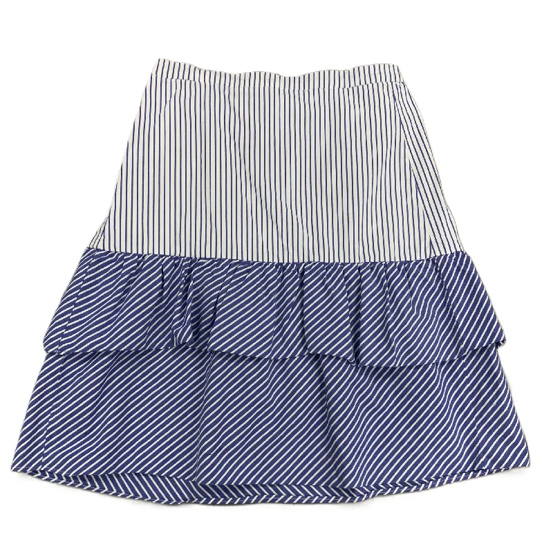 women's A-line skirtsSkirt Mini & Short By J. Crew In Striped Pattern, Size: 4