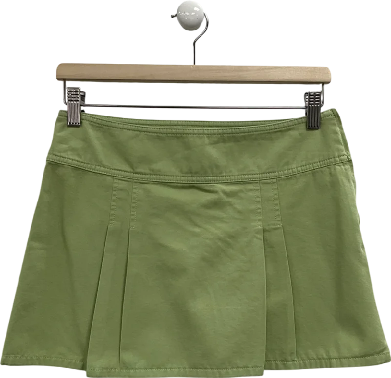 women's casual skirtsSun-deh Green Mini Skirt UK S