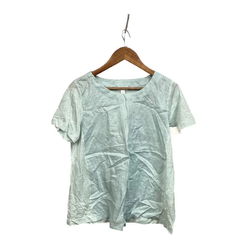 women's tops for those who want to stay cool and chic during warmer weatherTop Short Sleeve By J. Jill In Blue, Size: S