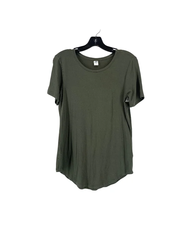 women's tops for those who want to create stylish and put-together outfits without spending a fortuneTop Short Sleeve By Old Navy In Green, Size: S